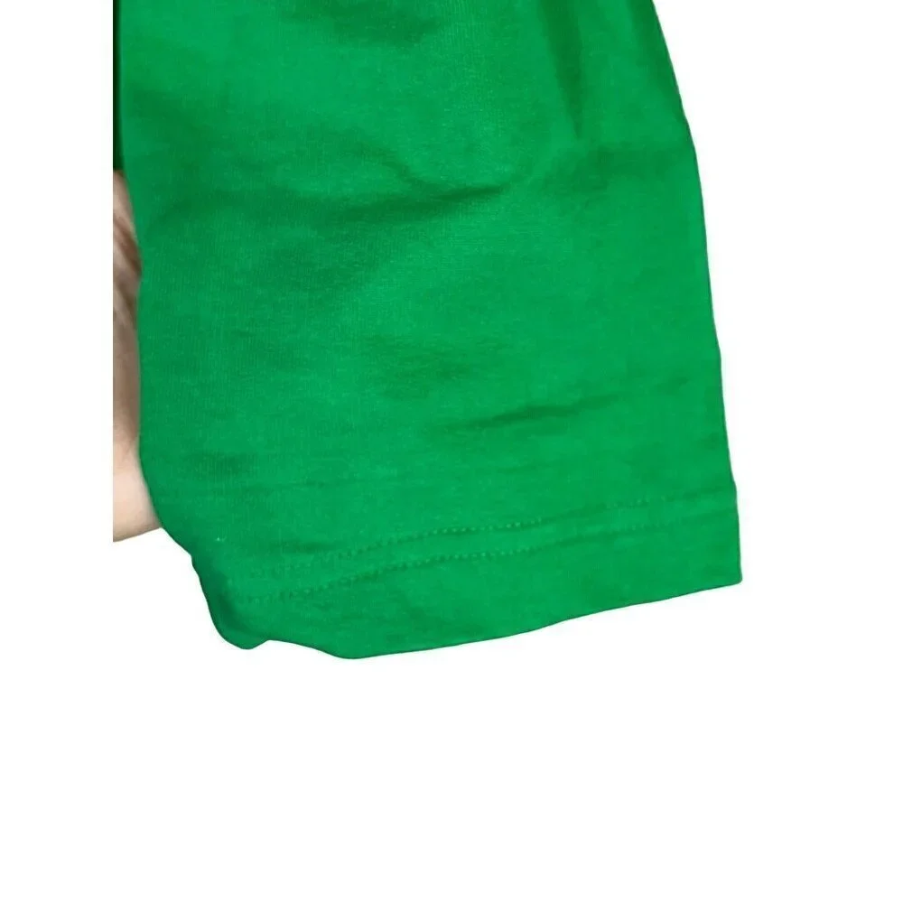 Casual Living Jacket‎ 1X Green Snowman Festive Santa Holiday Granny Preppy Cozy
